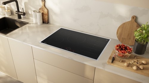 Neff T68SHV4L0 Induktionskochfeld 80 cm Schwarz, Mit Rahmen aufliegend N70 - Bild 3 von 12