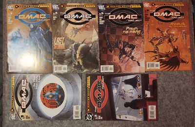 The OMAC Project 1-6 FULL set Greg Rucka Jesus Saiz DC 2005 Batman run complete