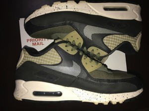 nike air max 90 olive green black