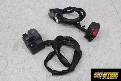 06-12 YAMAHA FJR1300A LEFT RIGHT LIGHT HORN SIGNALS START STOP SWITCHES