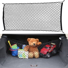 Large Car Cargo Net Nylon Elastic Mesh Luggage Cargo Storage Pickup Tidy Net UK