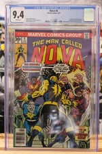 The Man Called Nova #6 ~ 2/1977 ~ CGC 9.4, White Pages ~ Condor appearance, more