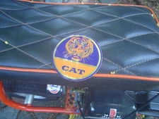 CAT MINI BIKE FOIL CHAINGUARD LOGO ORIGINAL 12/1970 FREE SHIPPING