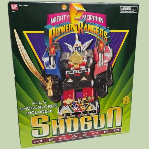 Vintage Bandai Mighty Morphin Power Rangers Deluxe Shogun Megazord 1995