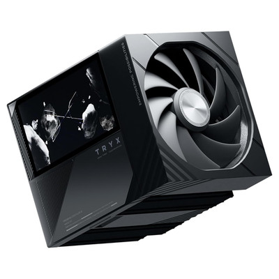 TURRIS 620 Dual Tower CPU Cooler with Custom Screen for Intel & AMD Systems