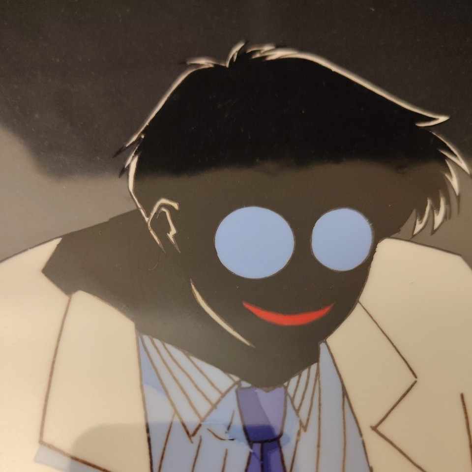 Sailor Moon Original Professor Tomoe Anime Production Cel and Douga ...