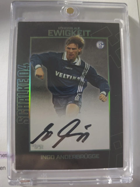 Ultimate Dropz FC Schalke - Ein Leben Lang - Ingo Anderbrügge On-Card Auto /50