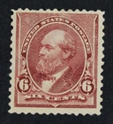 CKStamps: US Stamps Collection Scott#224 6c Garfield Mint H OG Thin