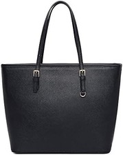 kiss me Handbag Tote Bag for Women, Laptop Bags Soft PU Leather Ladies Handbag 
