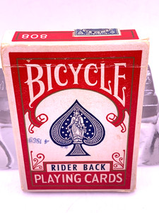 新品未開封 Bicycle Rider Back 激レアシール Bicycle Playing Cards Rider Back Black Japan limited cover