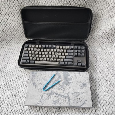 NovelKeys NK87 Keyboard Gateron Inks + Drop LOTR Keycap Set