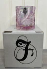 Fenton Pink Iridescent Tealight Votive Candle Holder  8927 NG With Box
