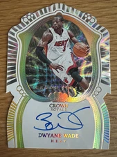 Dwyane Wade 2022-23 Panini Crown Royale Auto Crown Jewel Signatures /17