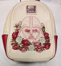 Loungefly Disney Star Wars Darth Vader Embroidered Floral Mini Backpack
