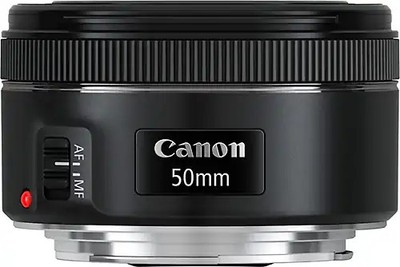 Canon EF 50 mm F1.8 STM 49 mm Filtergewinde (Canon EF Anschluss) schwarz