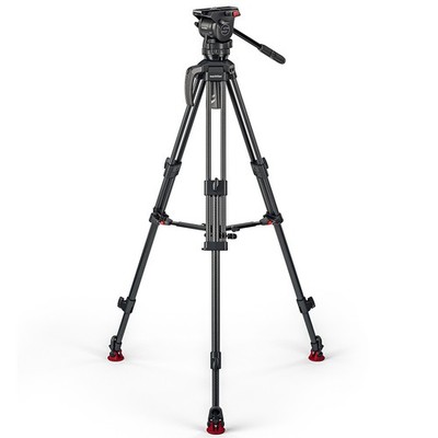 Sachtler Ace XL MK II Fluid Head with 75/2 CF MK II Tripod  Mid Spreader