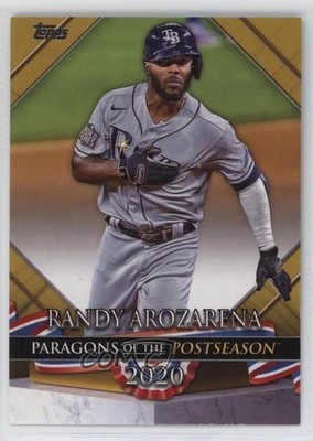 2022 Topps Update Paragons of the Postseason Gold 72/75 Randy Arozarena 09vk