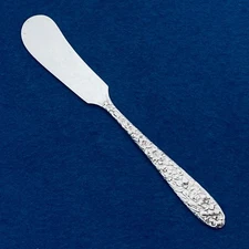 Narcissus by National Silver Co. Silver Plate 1935 Butter Spreader