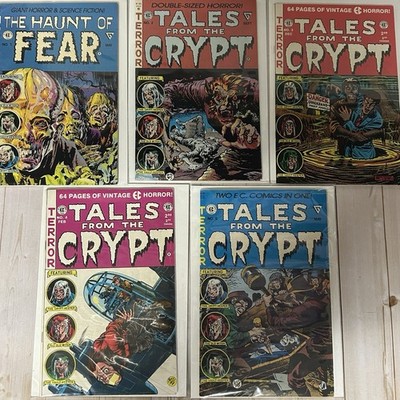 Tales From The Crypt #2, 3 , 4, 6 Gladstone EC Reprints 1991 Lot of 5