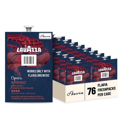 Lavazza Opera Intenso Coffee Freshpacks works only with Brewers, Dark Roast (...