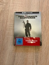 Tarantino INGLOURIOUS BASTERDS 4K UHD Blu-ray Steelbook Neuwertig