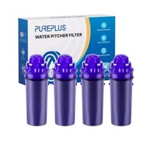 PUREPLUS CRF950Z Pitcher Water Filter For Pur PPF900Z PPF951K PPT700W - 4 PACK
