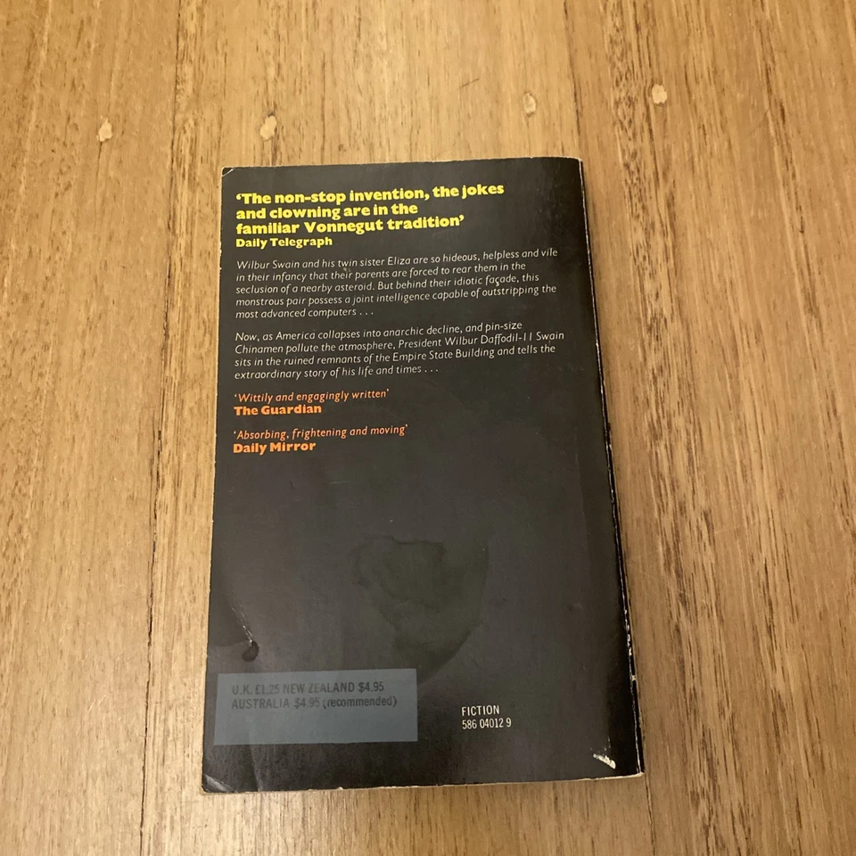 Splastick or Lonesome No More! by Kurt Vonnegut 1977 #EB693 - Image 3 of 4