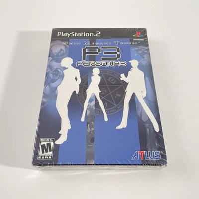 PS2 Shin Megami Tensei Persona 3 Sammler USA Neu Im Blister