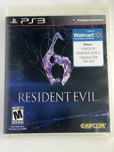 Resident Evil 6 (Sony PlayStation 3, 2012)