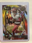 2024 Panini Select - Club Level Jayden Daniels #217 Red & Yellow Shock Prizm (RC