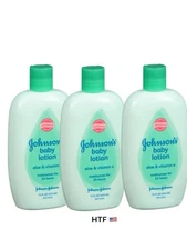 Johnson's Baby Lotion with Aloe and Vitamin E - 15 oz New & Sealed - 3 Bottles