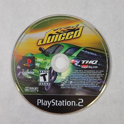 Juiced - Loose Sony PS2 Playstation 2 Disc