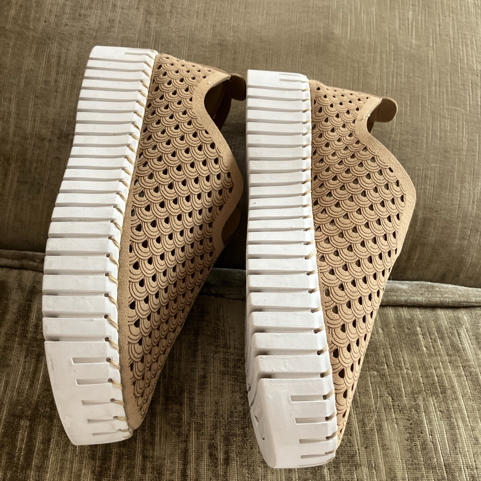 Project Cloud Daffodil Platform Slip On Brown Loa… - image 5