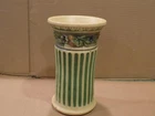 Roseville Pottery 8 1/4" Corinthian Pattern Ceramic Column Shape Vase 1920's