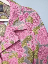 Damenjacke Gr. 42/44 - Persona by Marina Rinaldi - rosa grün transparent  - Neu