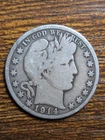 1914 S Silver Half Dollar U.S. 90% Silver Circulated Condition