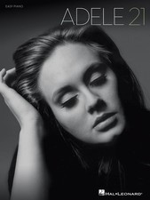 Adele 21 Easy Piano Sheet Music Lyrics Vocal Melody 11 Pop Songs Book