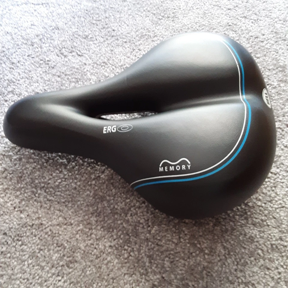 BELL ERG BIKE SEAT Saddle SPRING Soft Tech Ergonomic MEN/WOMEN Comfortable Foto 2 de 4