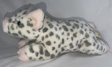 Aurora Miyoni Pot-Bellied Pig Plush 17  Realistic Spotted Stuffed Animal Toy