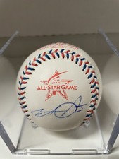 Wade Davis 2017 All Star Game Rawlings Baseball Chicago Cubs Signed