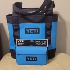 YETI Camino 20 Big Wave Blue and 1L Sidekick never been used