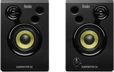 Hercules DJMonitor 32 – Enceintes DJ actives 2 voies compactes avec haut-parleur