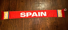 Spain FIFA World Cup Soccer Red Fan Scarf for Spain Supporters