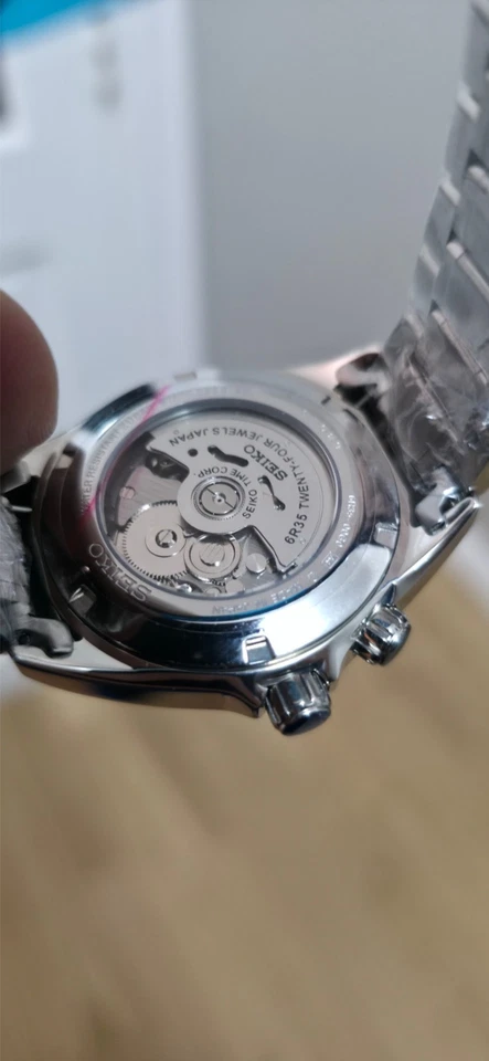 Seiko Alpinist Stunning Green 6R36 Japan Automatic Wrist Watch Men's - Image 3 of 4