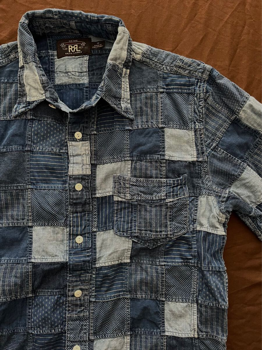 s, Luxury Rrl Indigo Patchwork Shirts Double Rl Patchwork s, Luxury Rrl Indigo Patchwork Shirts Double Rl Patchwork