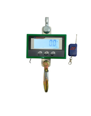 Heavy Duty 2,000 lb Capacity Crane Scale - Accurate with Calibration Certificate