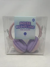 Vivitar Earmuffs Noise Reducing Kids  Ages 5+ Pink & Purple NEW Sealed Packaging