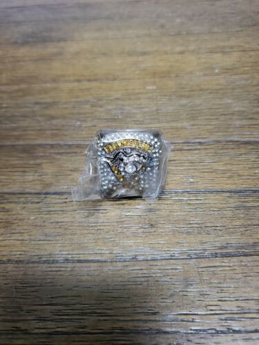 USA Pittsburgh Penguins 2017 Crosby Hockey Stanley Cup Silver Championship Ring - Picture 1 of 7