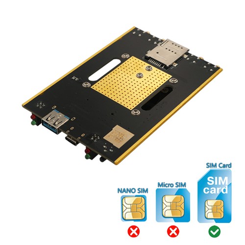 For NGFF M.2 Key B to USB 3.0 Wireless Module Adapter Card for 5G 4G LTE GSM New - Picture 2 of 6