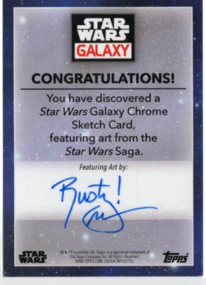 topps star war sketch スケッチカード Star Wars Topps Sketch Card 1/1 Kokkinakas PSC | eBay